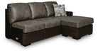Castille Way Sectional with Chaise - Home Furniture And More (Brentwood, MD)