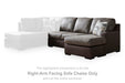 Castille Way Sectional with Chaise - Home Furniture And More (Brentwood, MD)