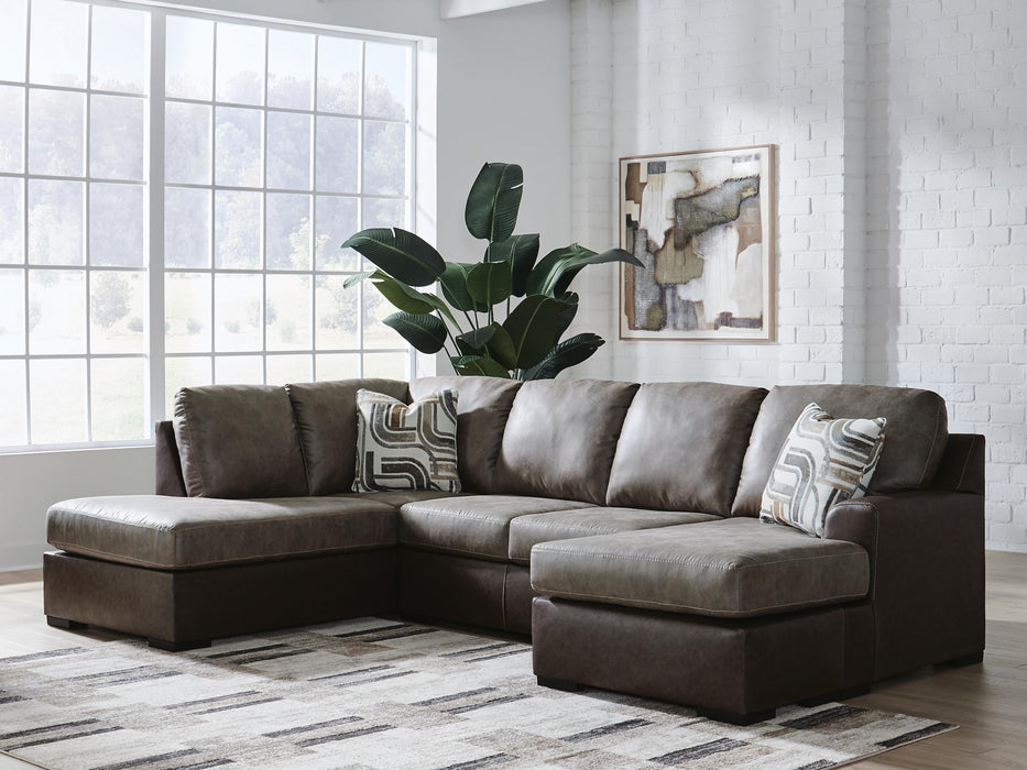 Castille Way Sectional with Chaise - Home Furniture And More (Brentwood, MD)