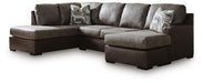 Castille Way Sectional with Chaise - Home Furniture And More (Brentwood, MD)