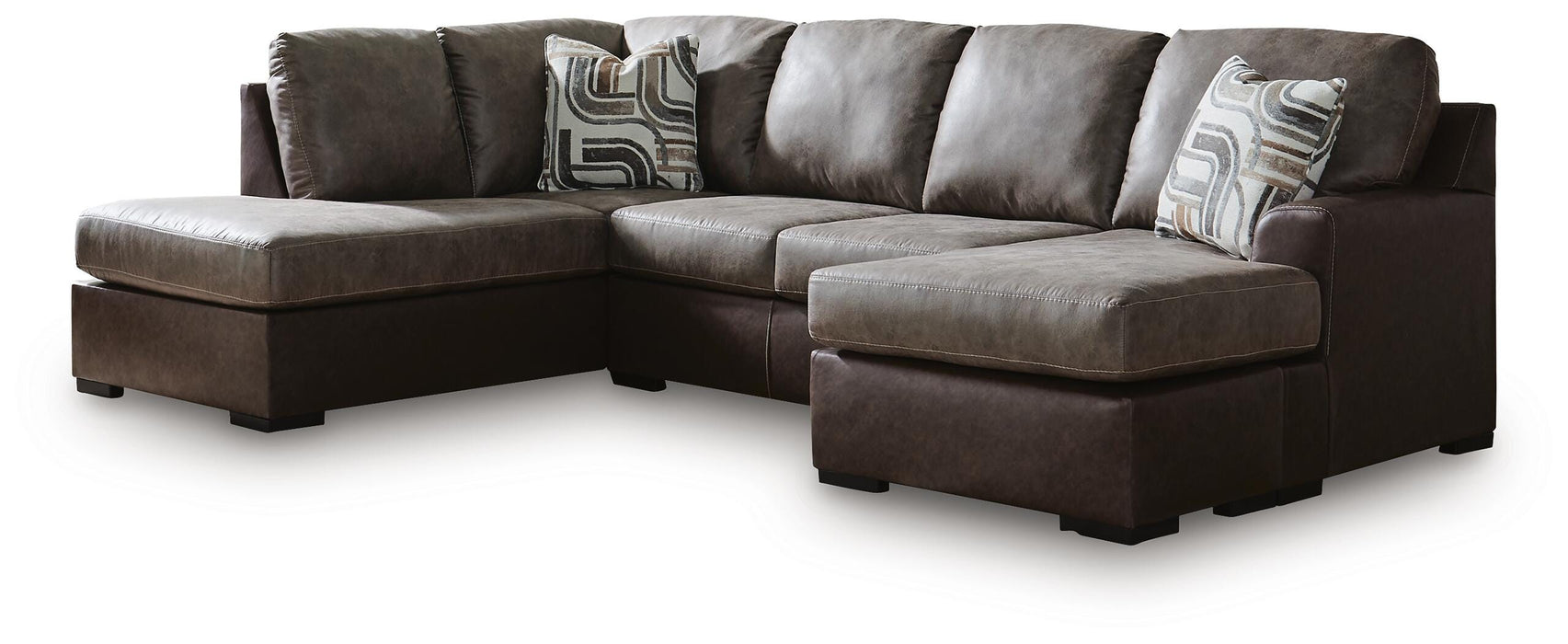Castille Way Sleeper Sectional with Chaise - Home Furniture And More (Brentwood, MD)