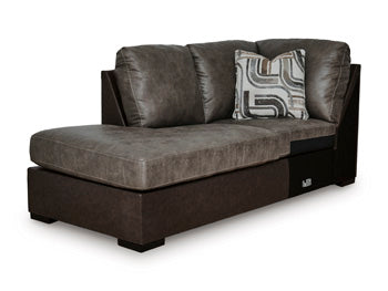 Castille Way Sleeper Sectional with Chaise - Home Furniture And More (Brentwood, MD)