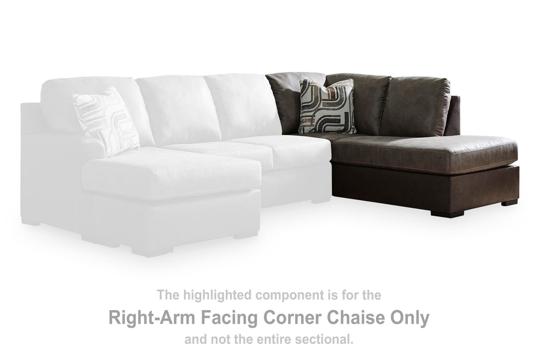 Castille Way Sleeper Sectional with Chaise - Home Furniture And More (Brentwood, MD)