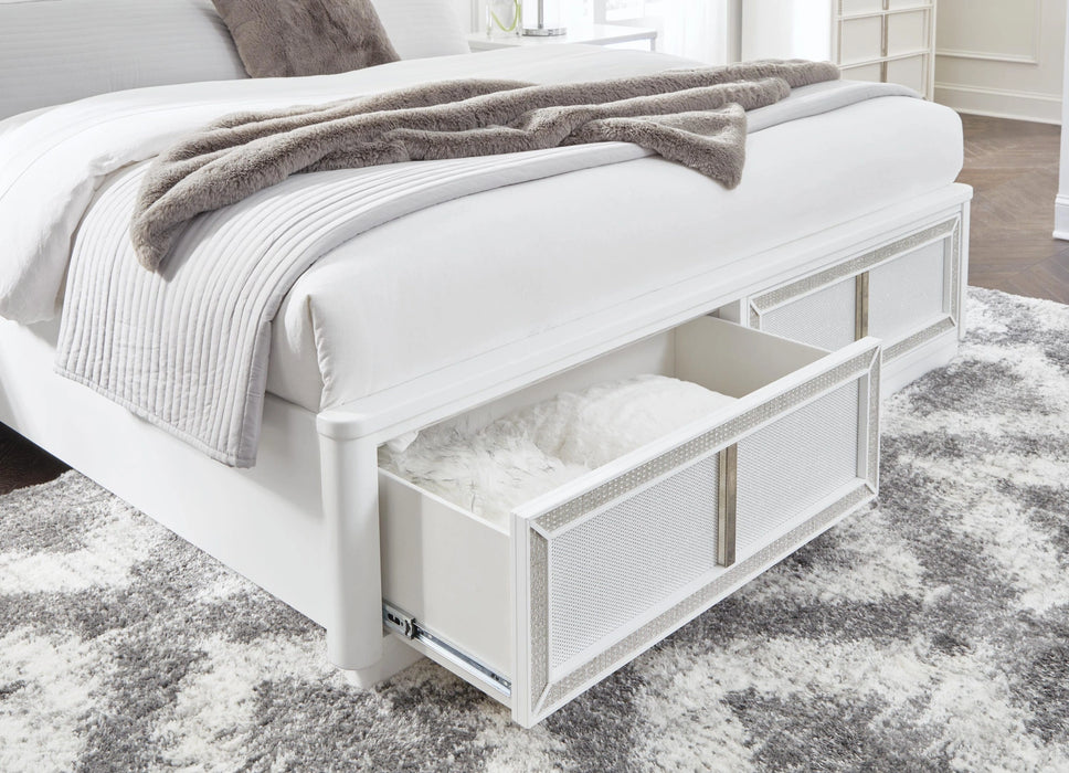 Chalanna Upholstered Storage Bed - Home Furniture And More (Brentwood, MD)