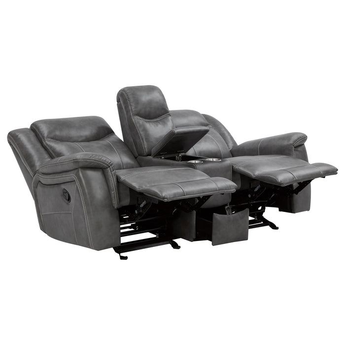 Conrad Reclining Glider Loveseat - Home Furniture And More (Brentwood, MD)
