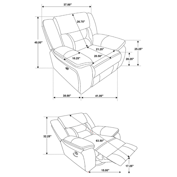 Greer Swivel Glider Recliner - Home Furniture And More (Brentwood, MD)