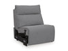 Modmax II Reclining Sectional with Chaise and Audio Console - Home Furniture And More (Brentwood, MD)