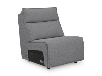 Modmax II Power Reclining Sectional with Chaise and Consoles - Home Furniture And More (Brentwood, MD)
