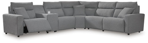 Modmax Reclining Sectional with Console - Home Furniture And More (Brentwood, MD)