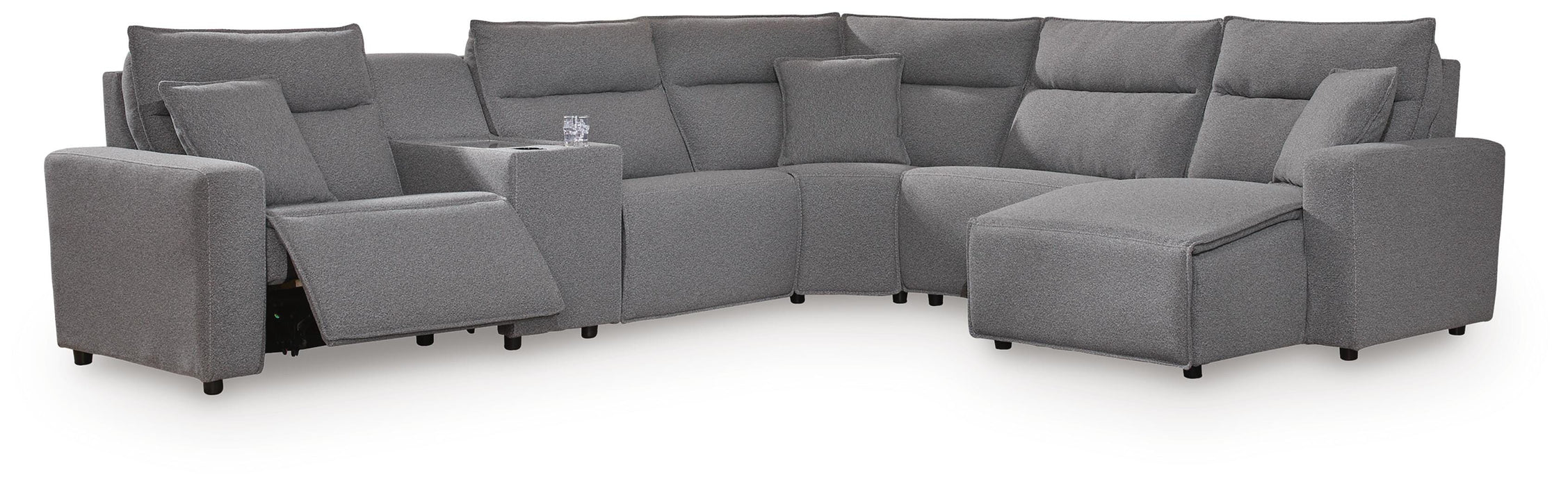 Modmax Power Reclining Sectional with Chaise - Home Furniture And More (Brentwood, MD)