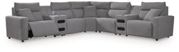 Modmax Power Reclining Sectional with Chaise - Home Furniture And More (Brentwood, MD)