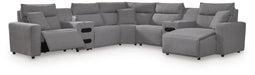 Modmax Power Reclining Sectional with Chaise - Home Furniture And More (Brentwood, MD)