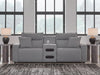 Modmax II Power Reclining Sectional with Audio Console - Home Furniture And More (Brentwood, MD)