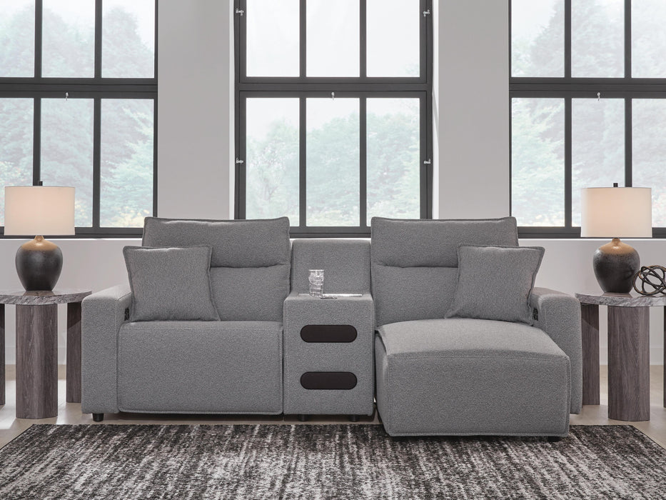 Modmax Power Reclining Sectional with Chaise - Home Furniture And More (Brentwood, MD)