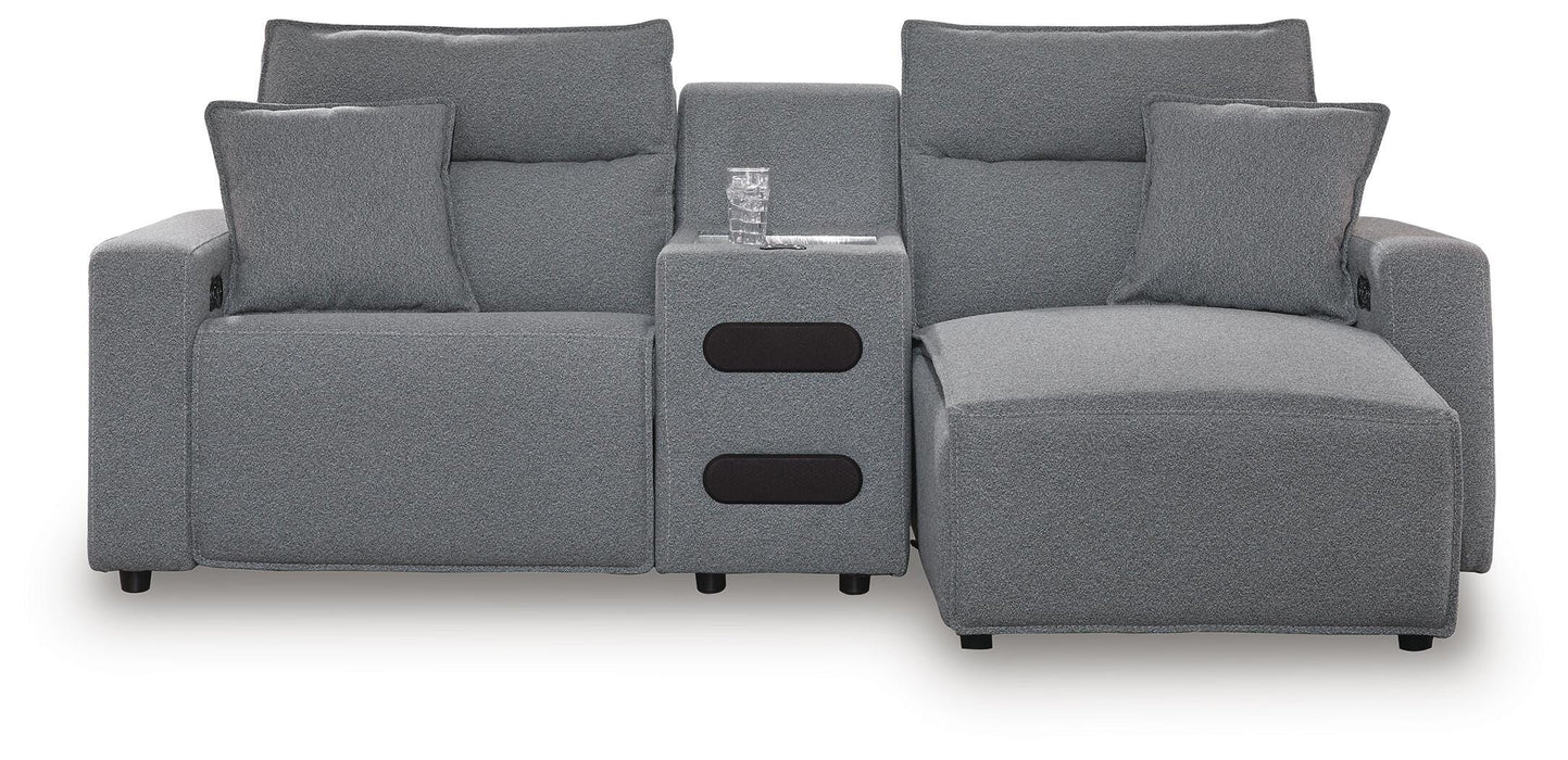 Modmax Power Reclining Sectional with Chaise - Home Furniture And More (Brentwood, MD)