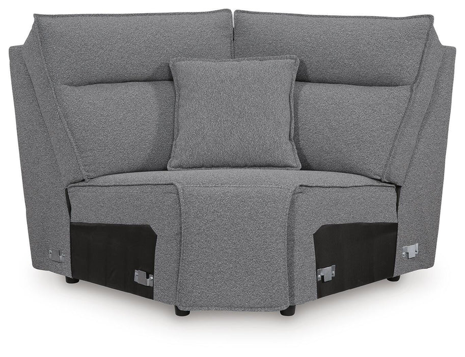 Modmax II Power Reclining Sectional with Chaise and Console - Home Furniture And More (Brentwood, MD)