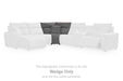 Modmax Reclining Sectional with Audio Console - Home Furniture And More (Brentwood, MD)