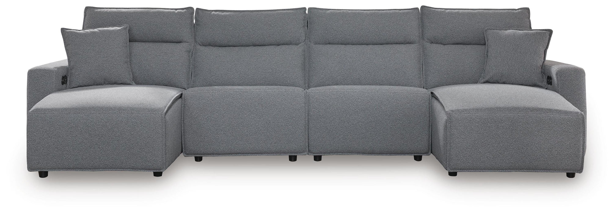 Modmax Power Reclining Sectional with Chaise - Home Furniture And More (Brentwood, MD)