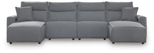 Modmax Power Reclining Sectional with Chaise - Home Furniture And More (Brentwood, MD)