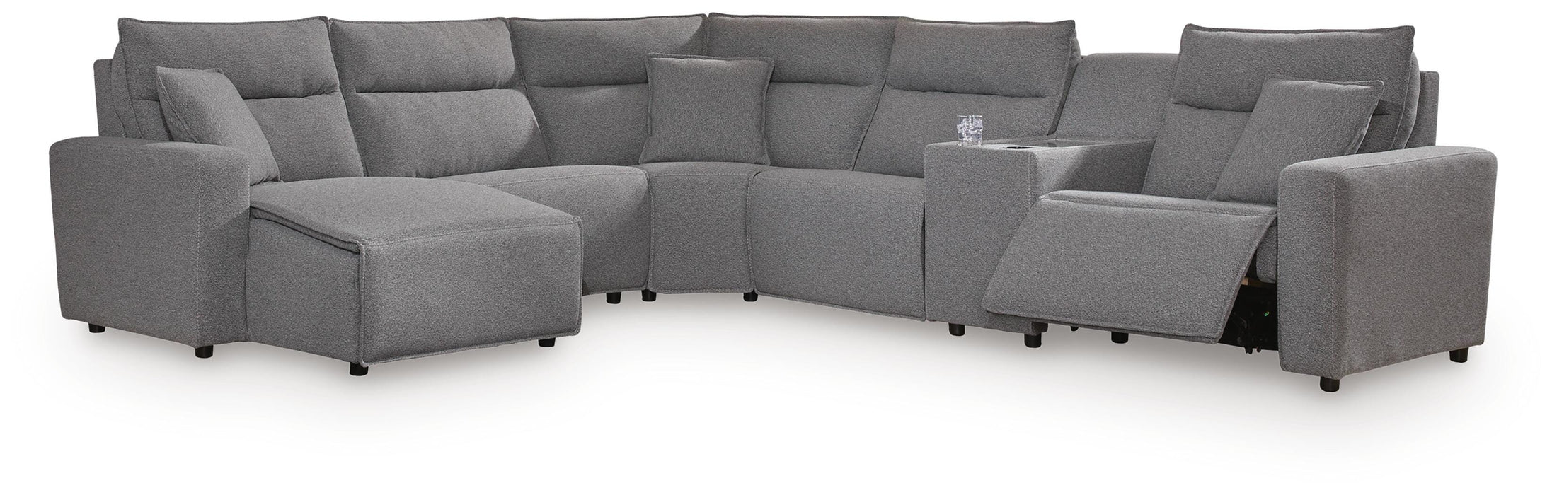 Modmax Power Reclining Sectional with Chaise - Home Furniture And More (Brentwood, MD)