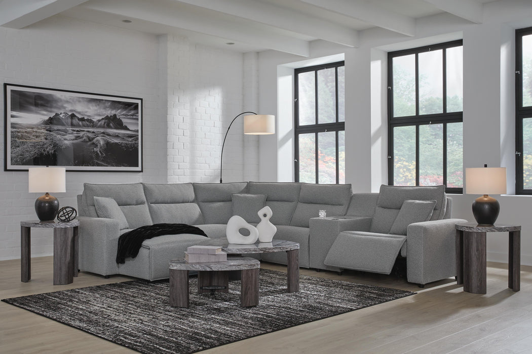Modmax Power Reclining Sectional with Chaise - Home Furniture And More (Brentwood, MD)
