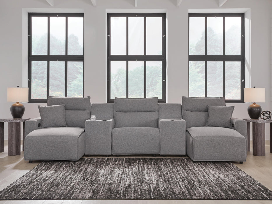 Modmax Power Reclining Sectional with Chaise - Home Furniture And More (Brentwood, MD)