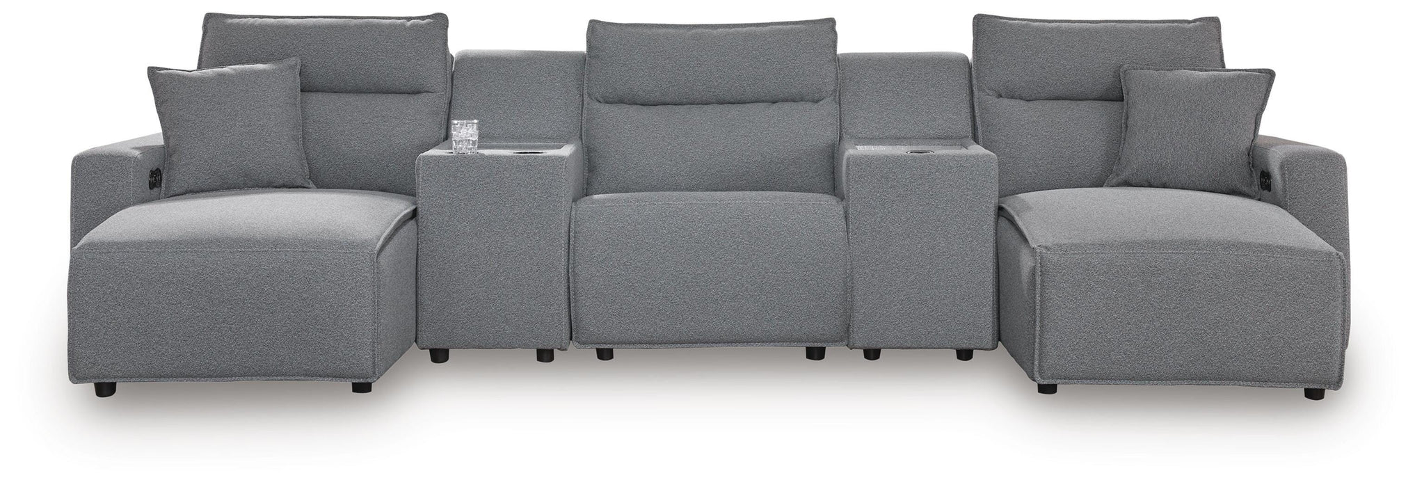 Modmax Power Reclining Sectional with Chaise - Home Furniture And More (Brentwood, MD)