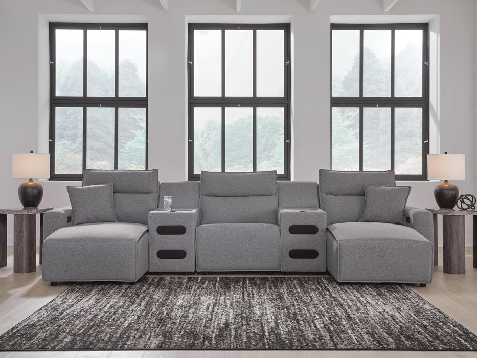 Modmax Power Reclining Sectional with Chaise - Home Furniture And More (Brentwood, MD)