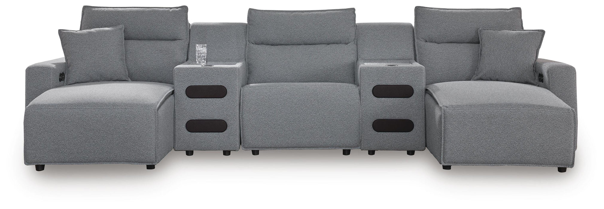 Modmax Power Reclining Sectional with Chaise - Home Furniture And More (Brentwood, MD)