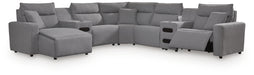 Modmax Power Reclining Sectional with Chaise - Home Furniture And More (Brentwood, MD)