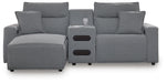 Modmax Power Reclining Sectional with Chaise - Home Furniture And More (Brentwood, MD)