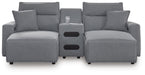 Modmax Power Reclining Sectional with Chaise - Home Furniture And More (Brentwood, MD)