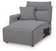 Modmax II Power Reclining Sectional with Chaise and Audio Console - Home Furniture And More (Brentwood, MD)