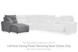 Modmax II Power Reclining Sectional with Chaise and Consoles - Home Furniture And More (Brentwood, MD)