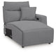 Modmax II Reclining Sectional with Double Chaise and Consoles - Home Furniture And More (Brentwood, MD)
