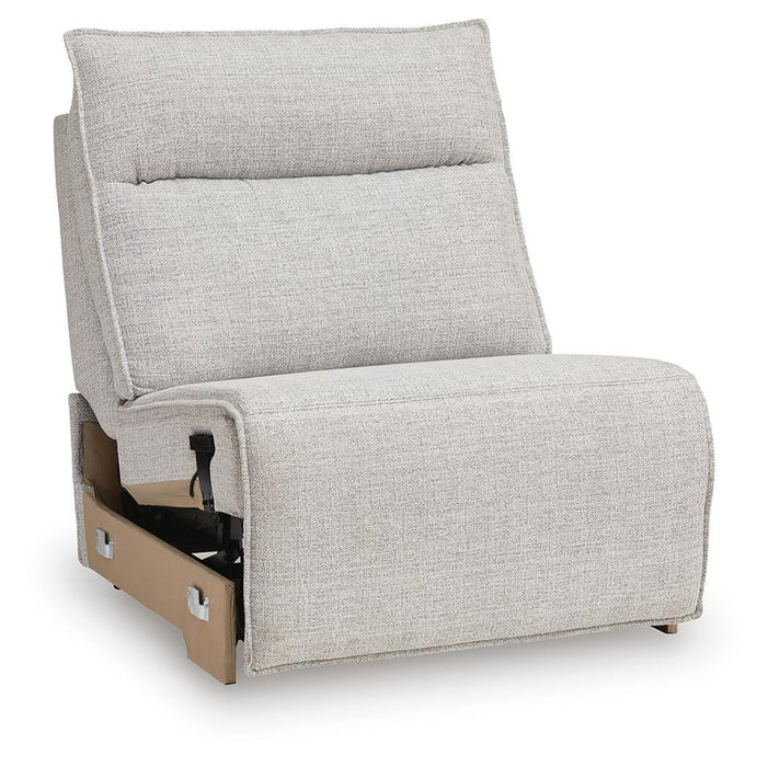 Modmax II Reclining Sectional with Chaise and Audio Console - Home Furniture And More (Brentwood, MD)