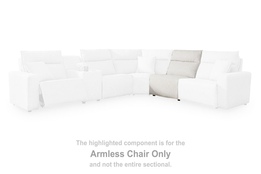 Modmax II Power Reclining Sectional with Chaise and Console - Home Furniture And More (Brentwood, MD)