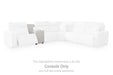 Modmax II Power Reclining Sectional with Chaise and Console - Home Furniture And More (Brentwood, MD)