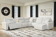 Modmax II Power Reclining Sectional with Chaise and Console - Home Furniture And More (Brentwood, MD)