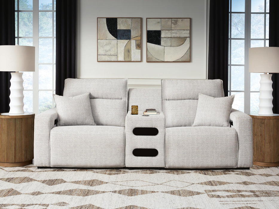 Modmax II Power Reclining Sectional with Audio Console - Home Furniture And More (Brentwood, MD)