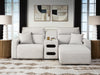 Modmax II Power Reclining Sectional with Chaise and Audio Console - Home Furniture And More (Brentwood, MD)