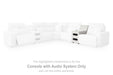 Modmax II Power Reclining Sectional with Chaise and Audio Console - Home Furniture And More (Brentwood, MD)