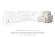 Modmax II Power Reclining Sectional with Chaise and Console - Home Furniture And More (Brentwood, MD)