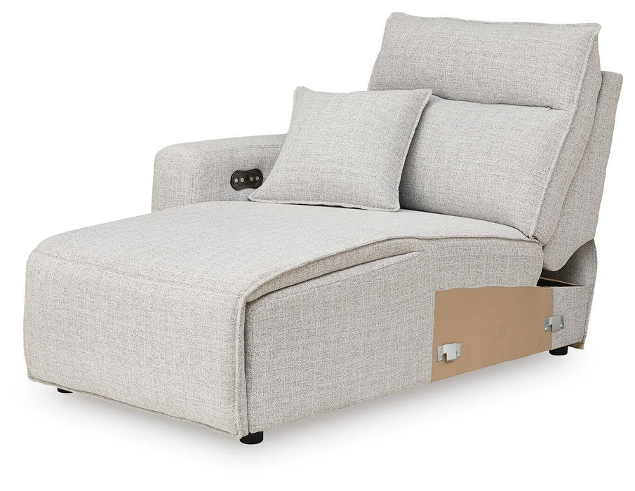 Modmax II Power Reclining Sectional with Chaise and Audio Console - Home Furniture And More (Brentwood, MD)