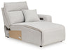 Modmax II Power Reclining Sectional with Chaise and Audio Console - Home Furniture And More (Brentwood, MD)