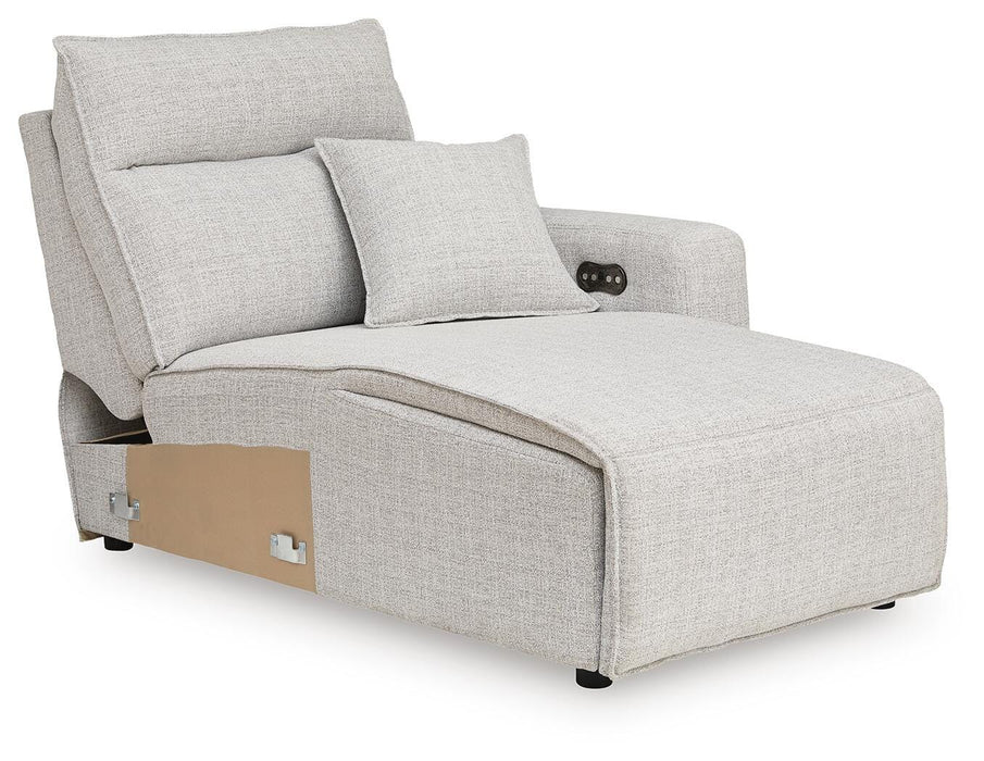 Modmax II Power Reclining Sectional with Chaise and Consoles - Home Furniture And More (Brentwood, MD)