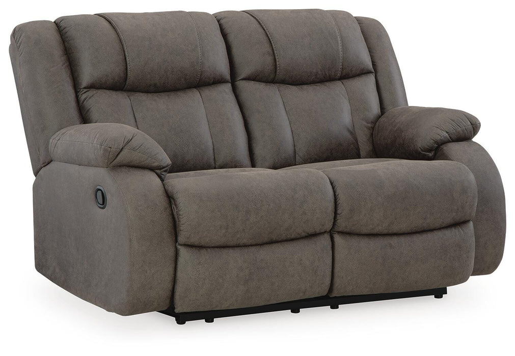 First Base Reclining Loveseat - Home Furniture And More (Brentwood, MD)