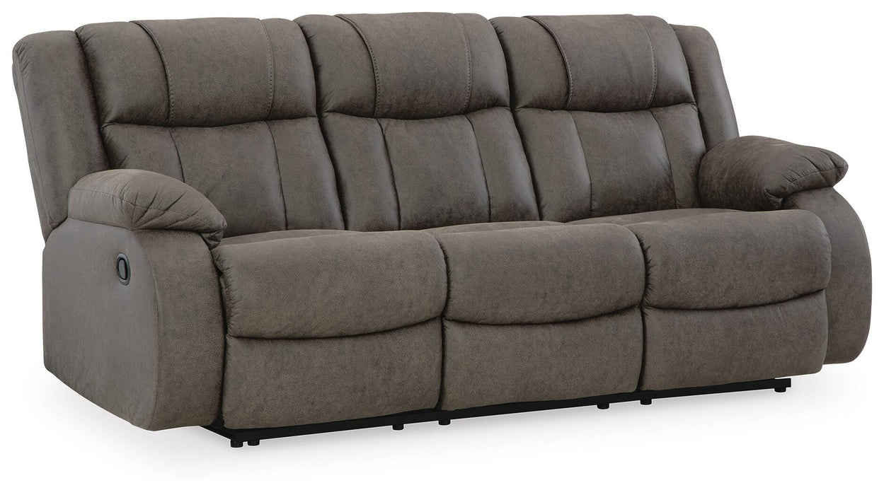 First Base Reclining Sofa - Home Furniture And More (Brentwood, MD)