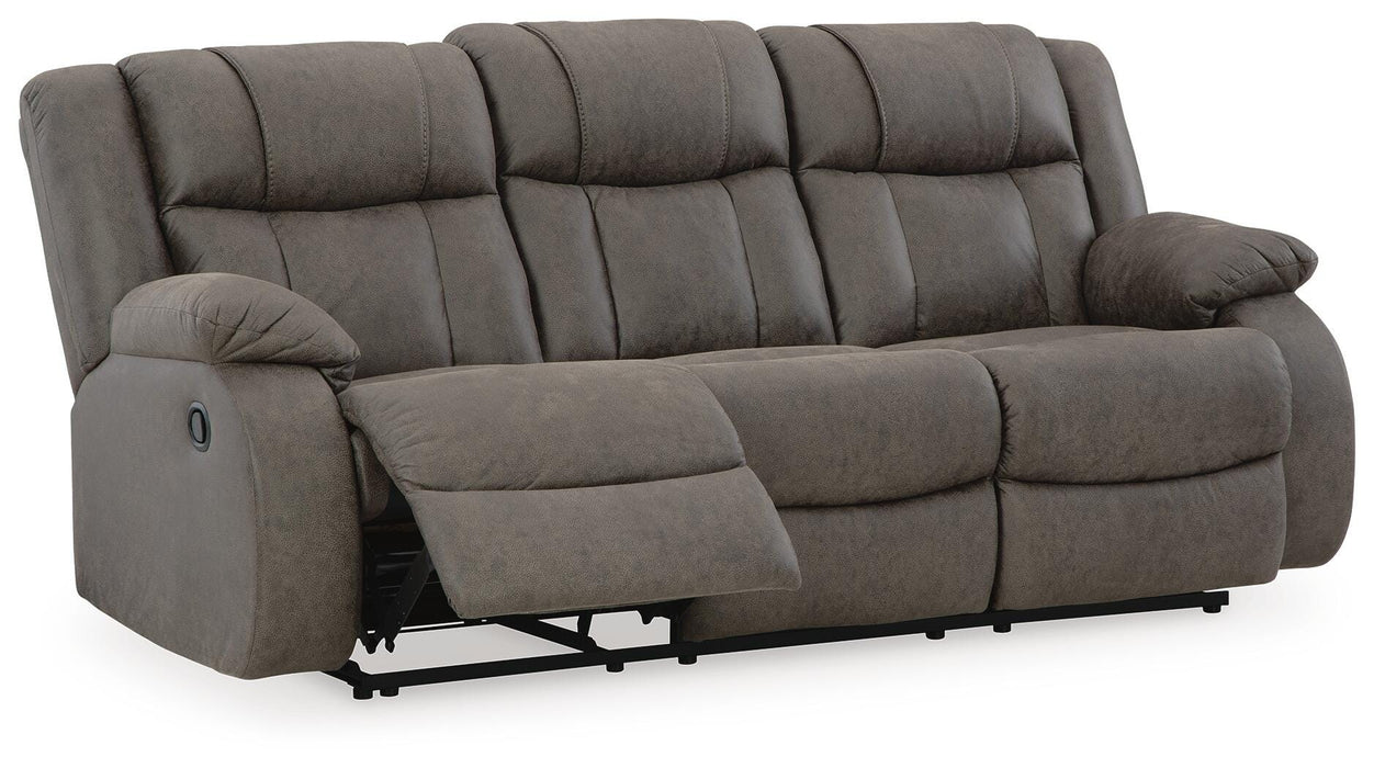 First Base Reclining Sofa - Home Furniture And More (Brentwood, MD)
