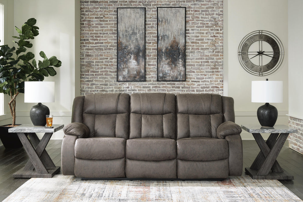 First Base Reclining Sofa - Home Furniture And More (Brentwood, MD)